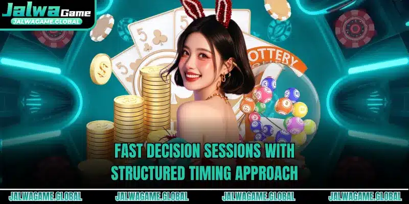 Fast decision sessions with structured timing approach