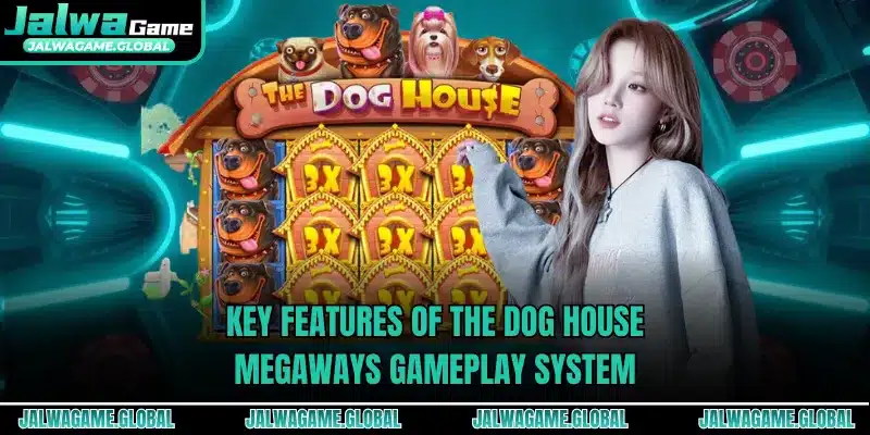 Key features of The Dog House Megaways gameplay system