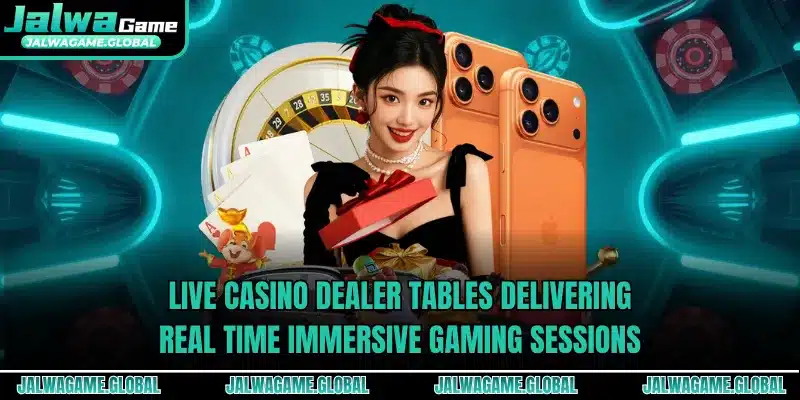 Live casino dealer tables delivering real time immersive gaming sessions