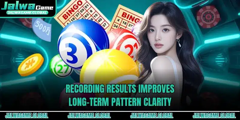 Recording results improves long-term pattern clarity